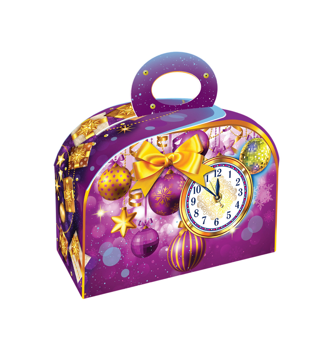 Новорічний подарунок 2026 (набір № 11, 800 гр., картонна упаковка) СОЛОДКІ МИТІ ЖИТТЯ